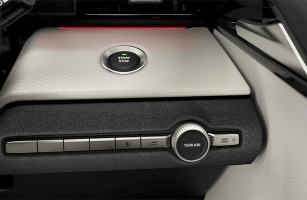 Push Start & Terrain Knob